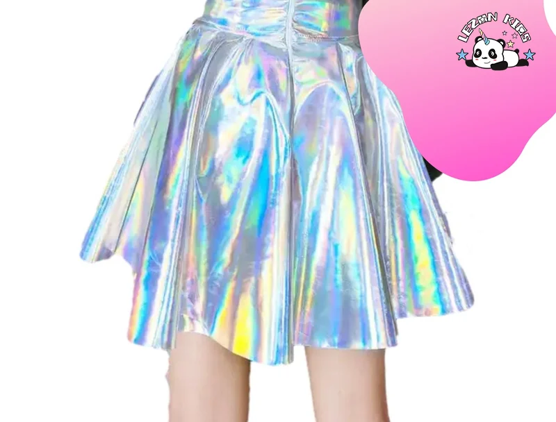LEZONKIDS - Custom Children Clothing Girls Skirt Laser Metal Skirt For 2-14Years
